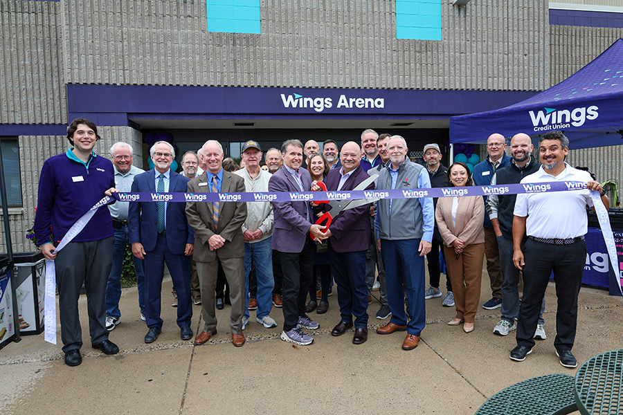 Wings Arena Ribbon Cutting 900x600
